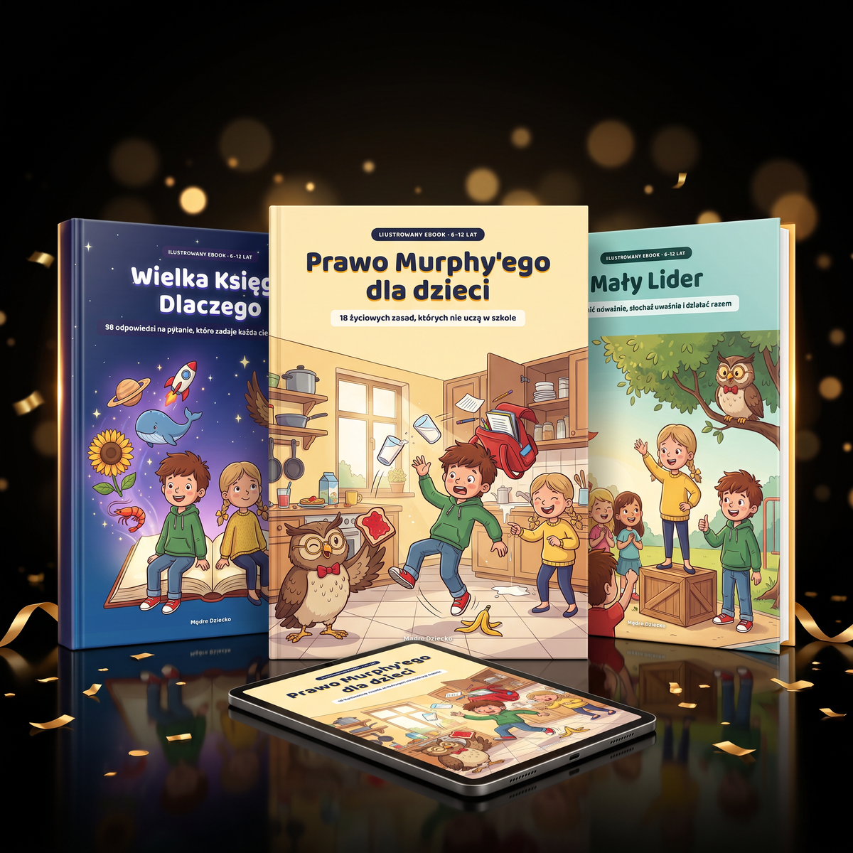 Pakiet 3 ebooków dla dzieci — Black Month 3 w cenie 1