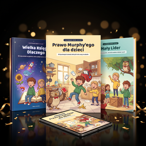 Pakiet 3 ebooków dla dzieci — Black Month 3 w cenie 1