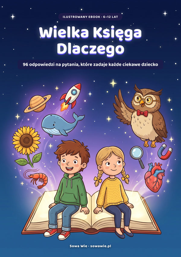 Okładka: Wielka Księga Dlaczego